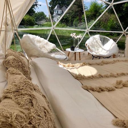 Frauendorf  B Our Guest At Your Cozy Hideaway Dome Near Dresden מראה חיצוני תמונה